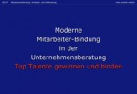 Top Talente gewinnen und binden