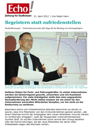 Begeistern statt zufriedenstellen