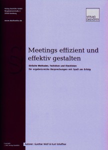 Meetings effizient und effektiv gestalten