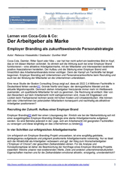 Fachliteratur Der Arbeitgeber als Marke