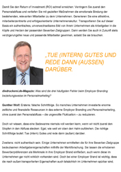 Veröffentlichung Interview Employer Branding